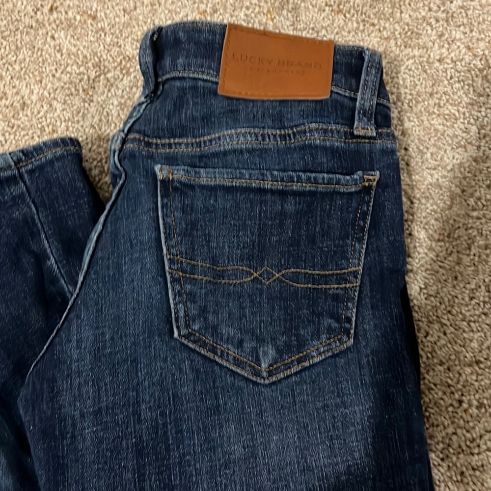 Lucky brand sweet boot cut jeans size 0